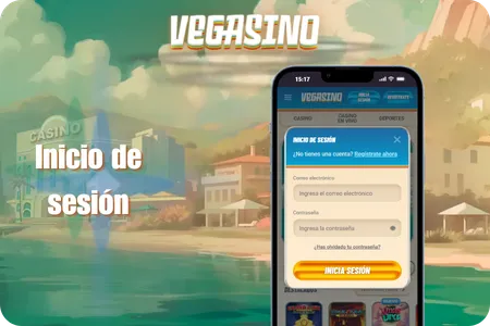 Vegasino Inicio de sesión
